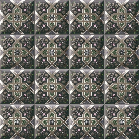 DECOR ESNA GREEN 15x15 - 0,50 M2/BOX
