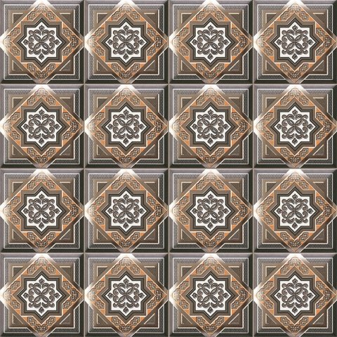 DECOR ZOCO BROWN 15x15 - 0,50 M2/BOX