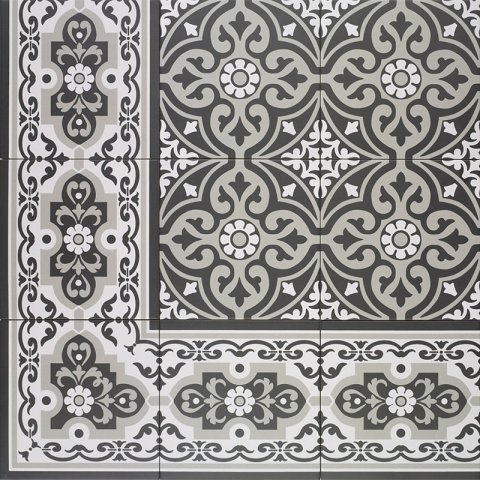 CENTRO NORMANDY BLACK 20x20 - 1 M2/BOX