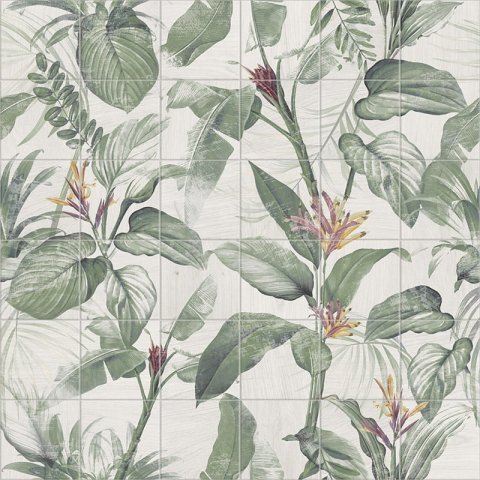 MURAL SPRING LEAVES 20x20 - 1,44 M2/BOX