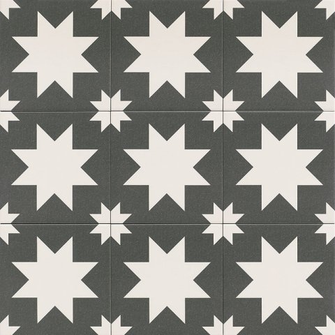 FIRED STAR BLACK 20x20 - 1 M2/BOX