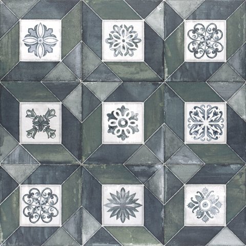 DECO ELEGANCE BLU GREEN 20x20 - 1 M2/BOX