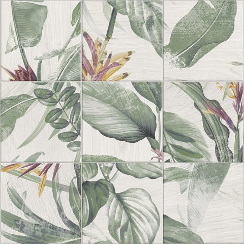 DECOR SPRING LEAVES 20x20 - 1 M2/BOX